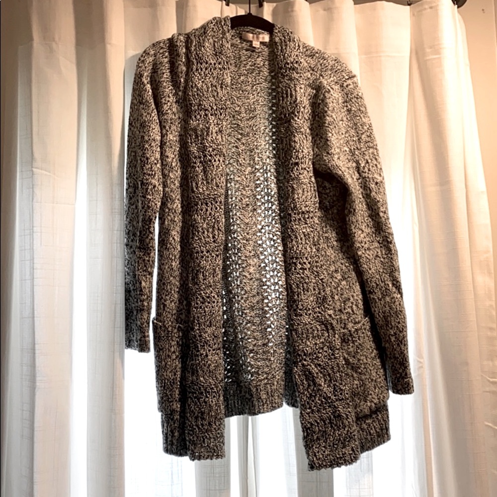 StitchFix black and white cardigan